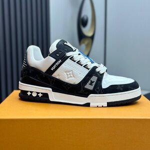 Louis Vuitton LV Trainer Men's Sneaker Black and White